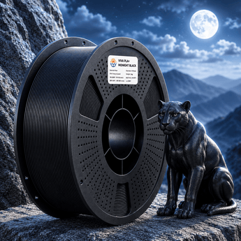 VIVA PLA+ Midnight Black Full Carton - 10 x 1kg filament
