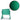 ZIRO Iridescent Series PLA Twinkle Effect Filament 1.75mm 1kg - Lake Green 3D printer filament