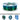 ZIRO Gradient Translucent PLA Filament 1.75 mm 1kg - Crystal Sunshine 3D printer filament