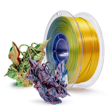 ZIRO Tri-color Silk PLA filament
