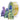 ZIRO Tri-color Silk PLA Filament 1.75mm 1kg - Green-Blue-Purple 3D printer filament