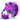 ZIRO Gradient Glitter Twinkling PLA Filament 1.75mm 1kg - Lavender 3D printer filament