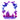 ZIRO Gradient Glitter Twinkling PLA Filament 1.75mm 1kg - Lavender 3D printer filament