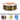 ZIRO Tri-color Silk PLA Filament 1.75mm 1kg - Steampunk 3D printer filament